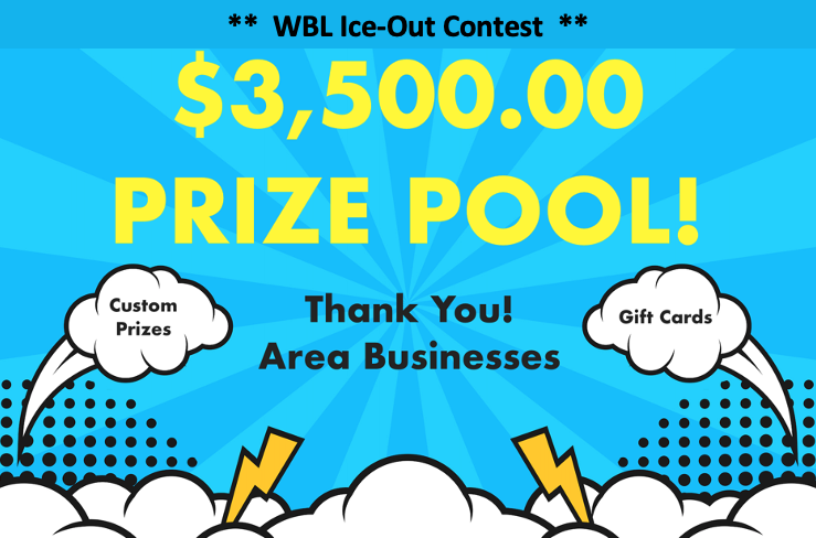 Ice-Out Contest Prize Pool